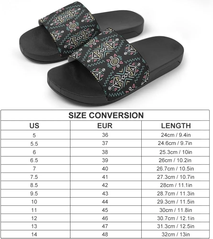 Unisex Slides for Women Men, Comfortable Slippers Slides, Non-slip Shower Shoes House Fashion Thick for Indoor & Outdoor（23073101）