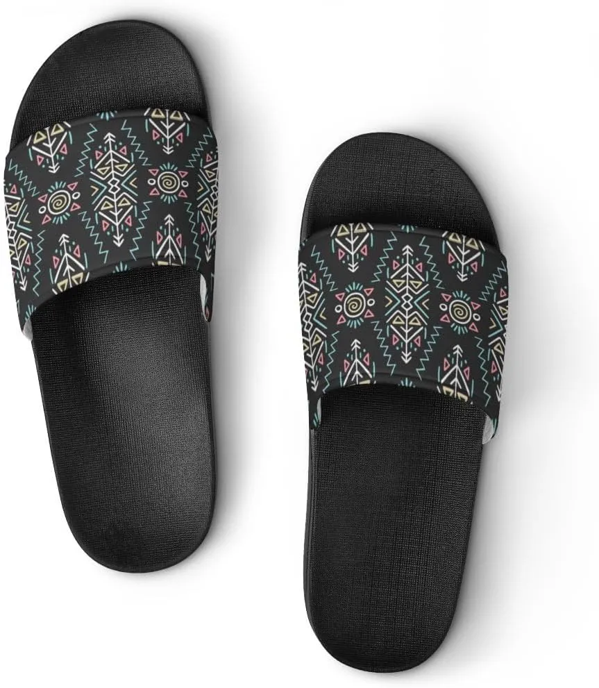 Unisex Slides for Women Men, Comfortable Slippers Slides, Non-slip Shower Shoes House Fashion Thick for Indoor & Outdoor（23073101）
