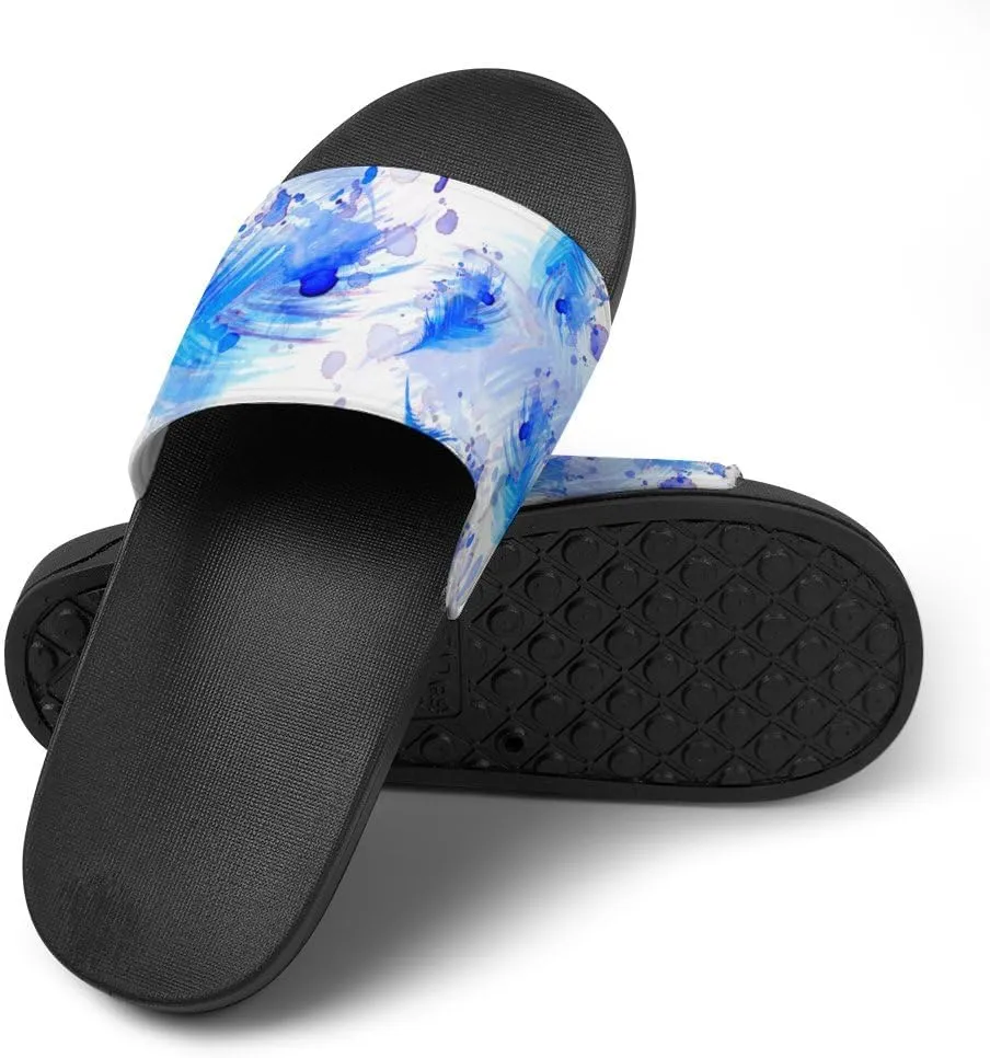 Unisex Slides for Women Men, Comfortable Slippers Slides, Non-slip Shower Shoes House Fashion Thick for Indoor & Outdoor（23080201）