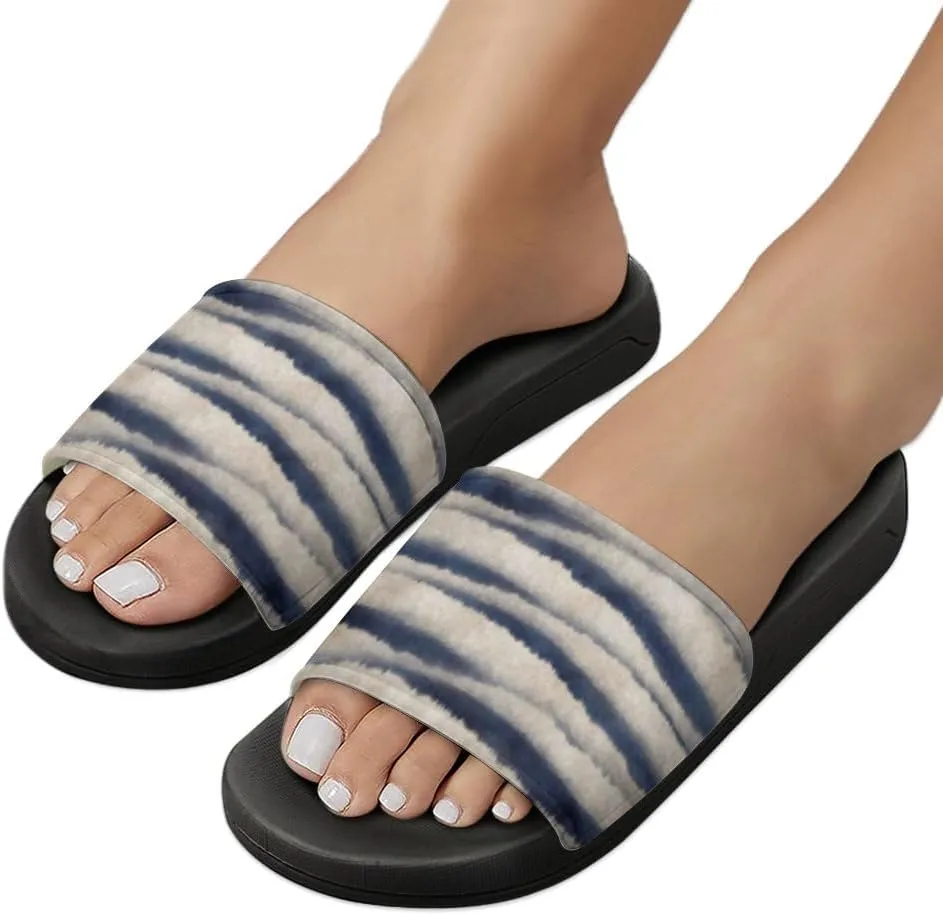 Unisex Slides for Women Men, Comfortable Slippers Slides, Non-slip Shower Shoes House Fashion Thick for Indoor & Outdoor（23080201）
