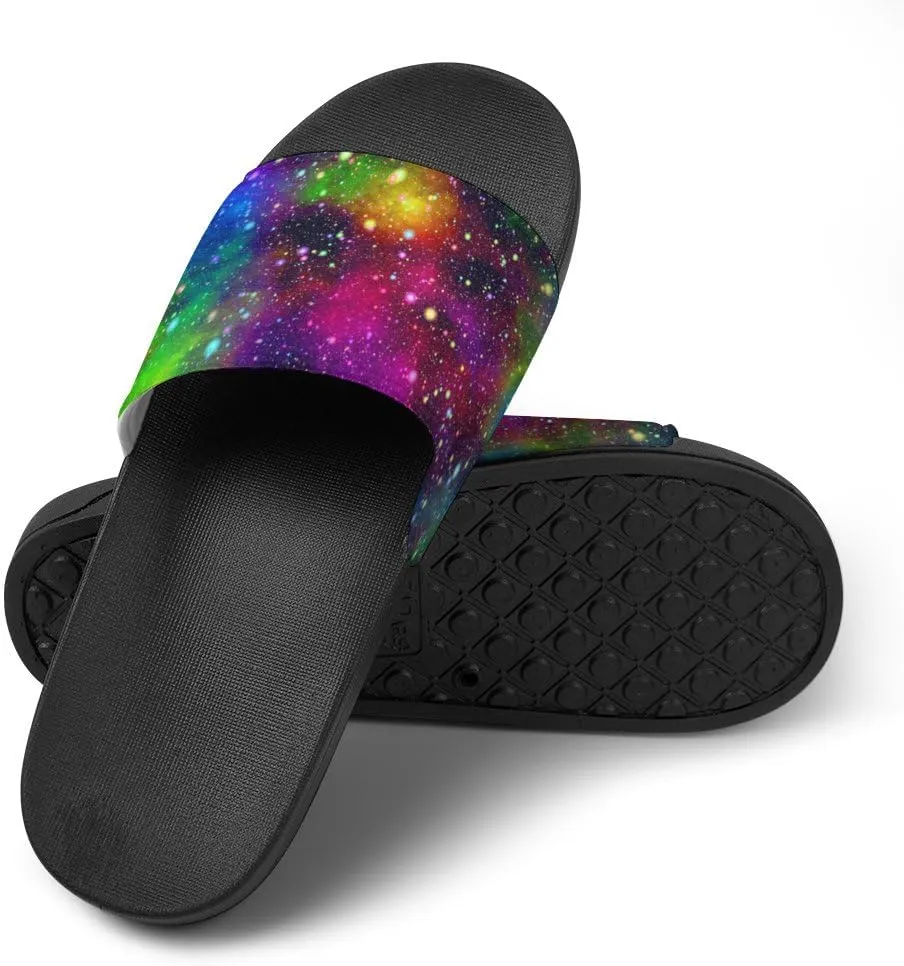 Unisex Slides for Women Men, Comfortable Slippers Slides, Non-slip Shower Shoes House Fashion Thick for Indoor & Outdoor（23080201）
