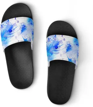 Unisex Slides for Women Men, Comfortable Slippers Slides, Non-slip Shower Shoes House Fashion Thick for Indoor & Outdoor（23080201）
