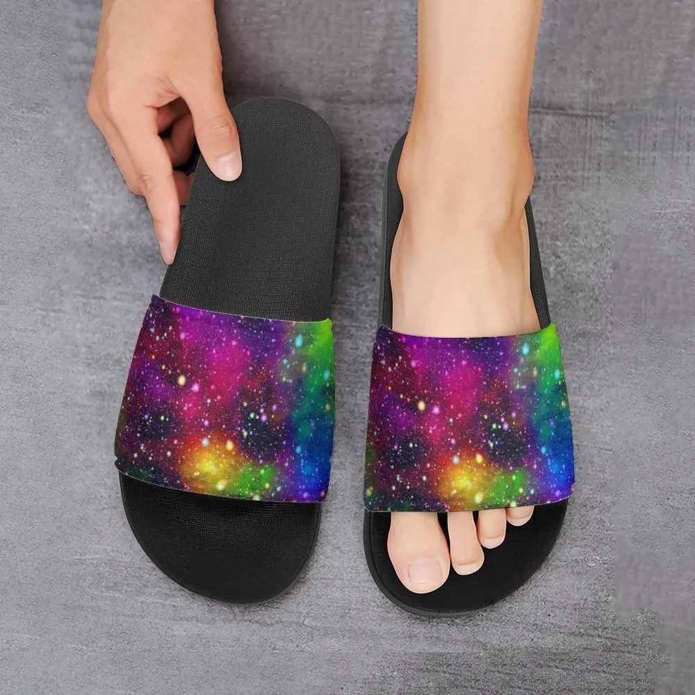 Unisex Slides for Women Men, Comfortable Slippers Slides, Non-slip Shower Shoes House Fashion Thick for Indoor & Outdoor（23080201）