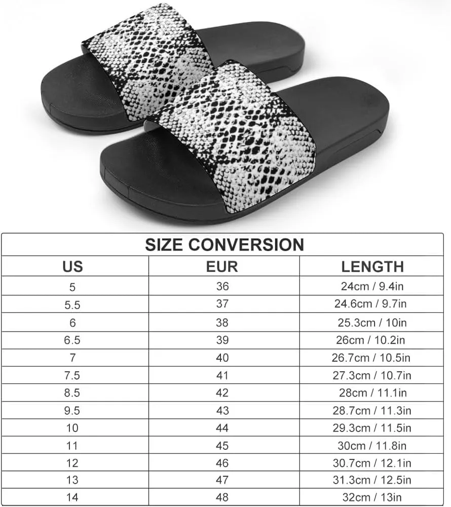 Unisex Slides for Women Men, Comfortable Slippers Slides, Non-slip Shower Shoes House Fashion Thick for Indoor & Outdoor（24022106）