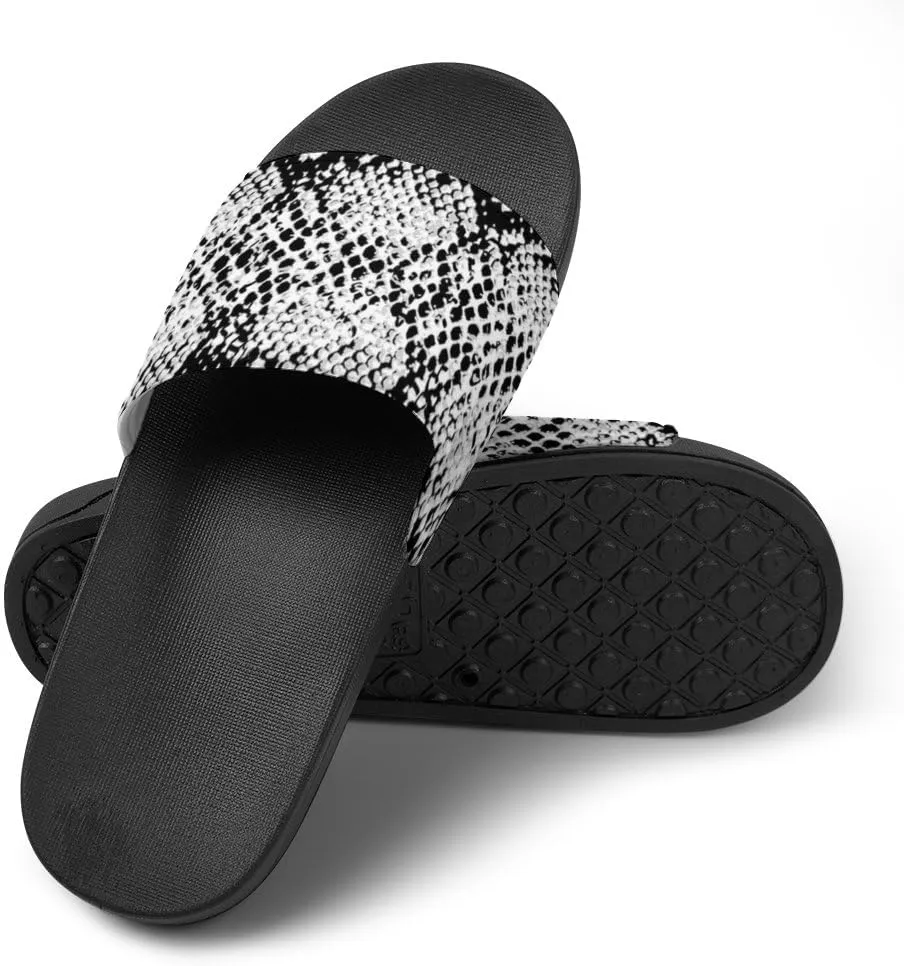 Unisex Slides for Women Men, Comfortable Slippers Slides, Non-slip Shower Shoes House Fashion Thick for Indoor & Outdoor（24022106）