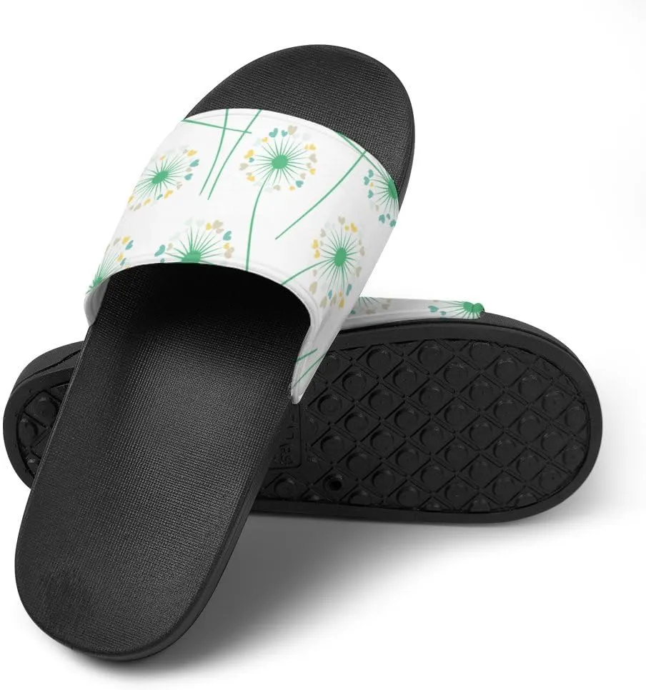 Unisex Slides for Women Men, Comfortable Slippers Slides, Non-slip Shower Shoes House Fashion Thick for Indoor & Outdoor（24022106）