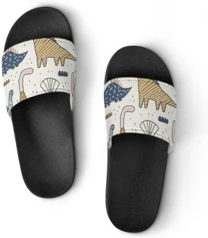 Unisex Slides for Women Men, Comfortable Slippers Slides, Non-slip Shower Shoes House Fashion Thick for Indoor & Outdoor（24040902）