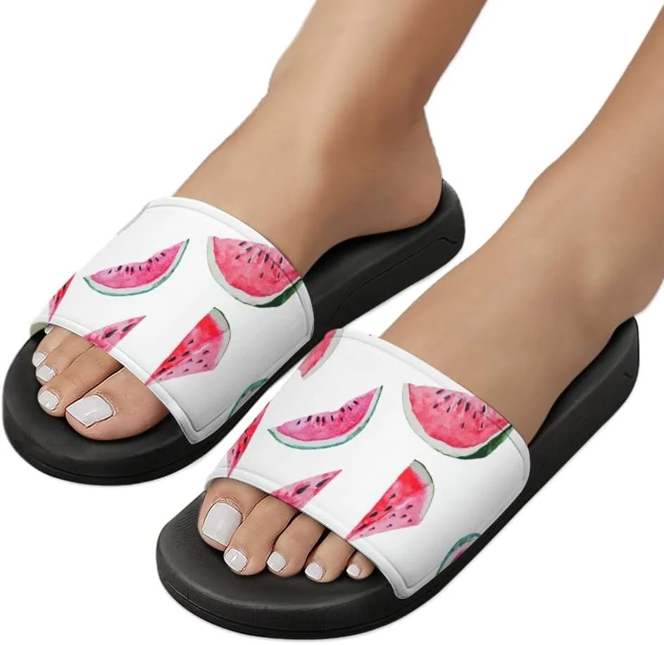 Unisex Slides for Women Men, Comfortable Slippers Slides, Non-slip Shower Shoes House Fashion Thick for Indoor & Outdoor（24040902）