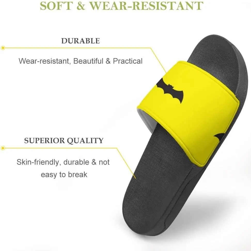 Unisex Slides for Women Men, Comfortable Slippers Slides, Non-slip Shower Shoes House Fashion Thick for Indoor & Outdoor（24042201）