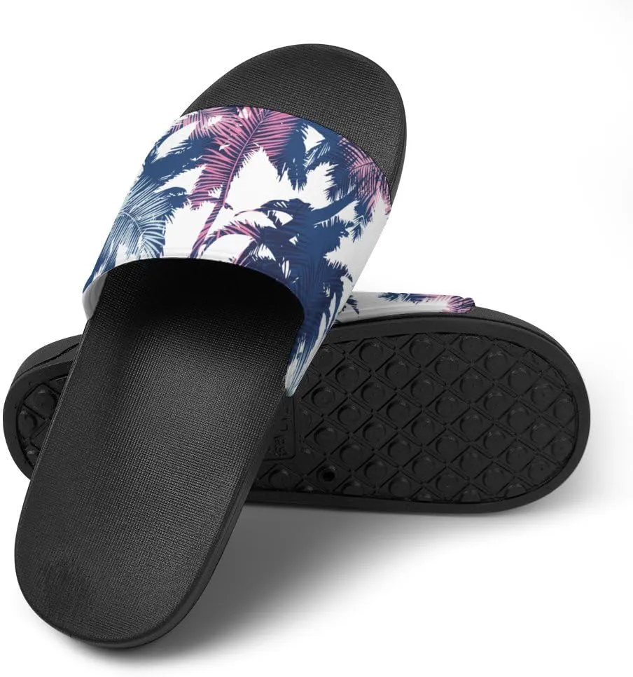 Unisex Slides for Women Men, Comfortable Slippers Slides, Non-slip Shower Shoes House Fashion Thick for Indoor & Outdoor（24042202）