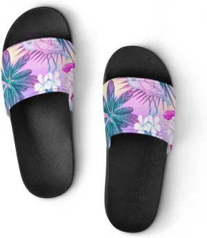 Unisex Slides for Women Men, Comfortable Slippers Slides, Non-slip Shower Shoes House Fashion Thick for Indoor & Outdoor（24042204）