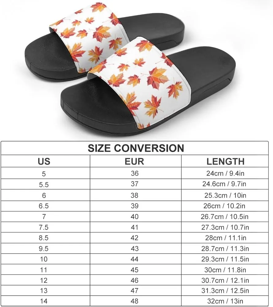 Unisex Slides for Women Men, Comfortable Slippers Slides, Non-slip Shower Shoes House Fashion Thick for Indoor & Outdoor（24042204）