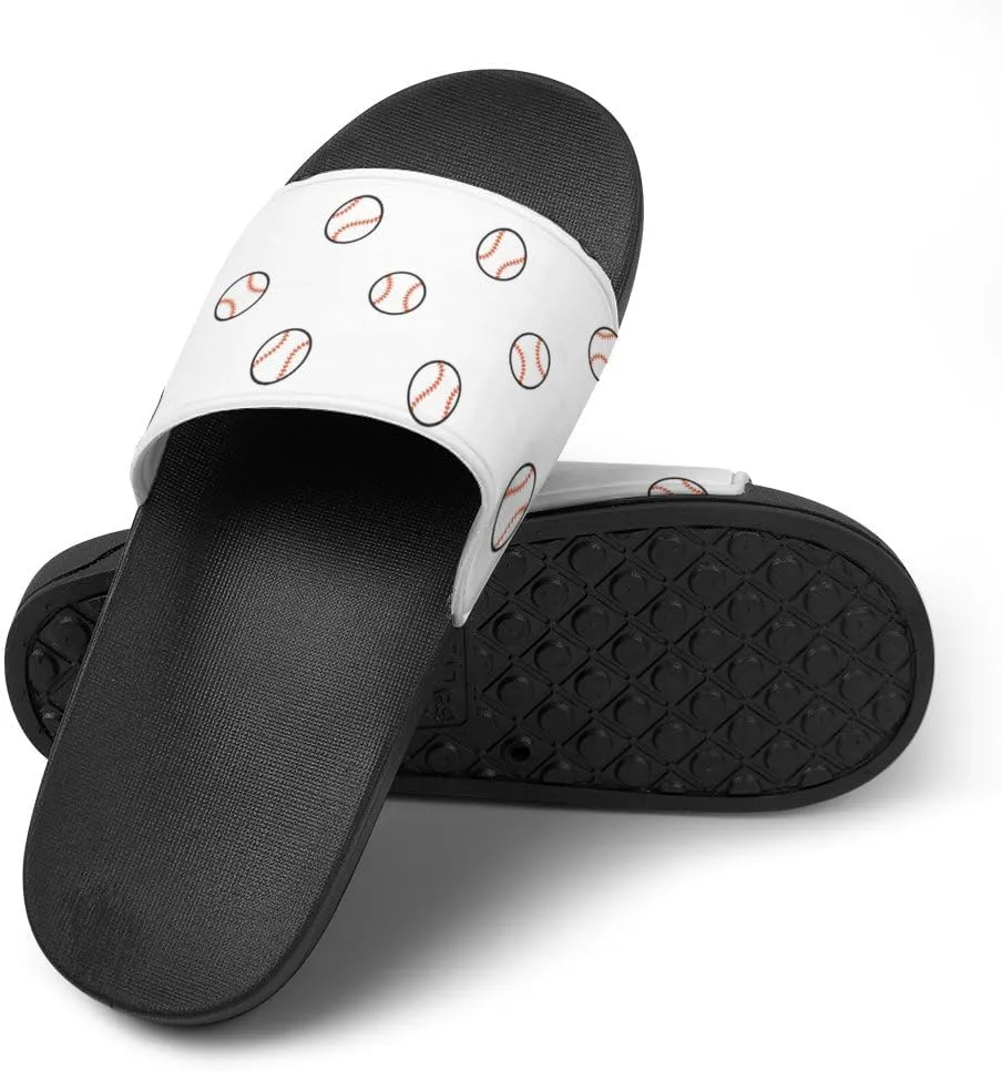 Unisex Slides for Women Men, Comfortable Slippers Slides, Non-slip Shower Shoes House Fashion Thick for Indoor & Outdoor（24061803）