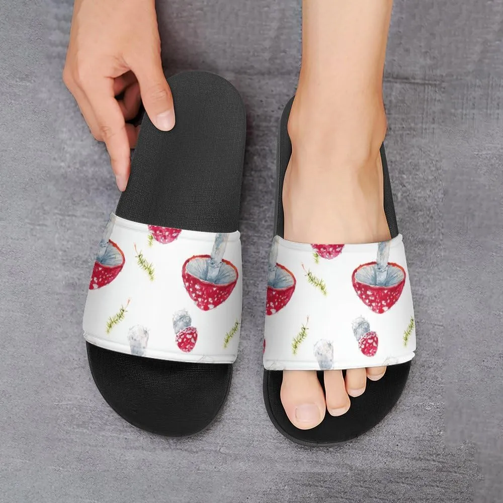 Unisex Slides for Women Men, Comfortable Slippers Slides, Non-slip Shower Shoes House Fashion Thick for Indoor & Outdoor（24061803）