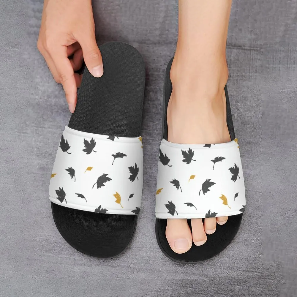 Unisex Slides for Women Men, Comfortable Slippers Slides, Non-slip Shower Shoes House Fashion Thick for Indoor & Outdoor（24061803）