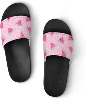 Unisex Slides for Women Men, Comfortable Slippers Slides, Non-slip Shower Shoes House Fashion Thick for Indoor & Outdoor（24061803）