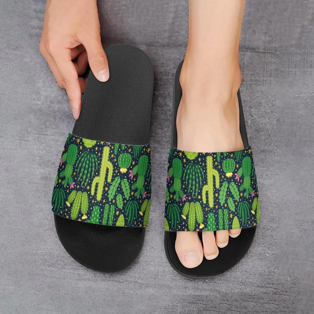 Unisex Slides for Women Men, Comfortable Slippers Slides, Non-slip Shower Shoes House Fashion Thick for Indoor & Outdoor（24061803）