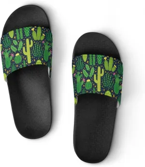 Unisex Slides for Women Men, Comfortable Slippers Slides, Non-slip Shower Shoes House Fashion Thick for Indoor & Outdoor（24061803）