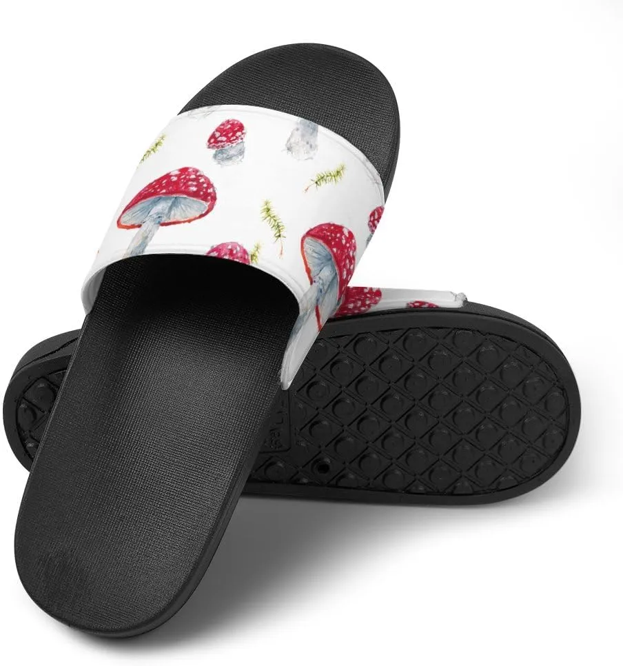 Unisex Slides for Women Men, Comfortable Slippers Slides, Non-slip Shower Shoes House Fashion Thick for Indoor & Outdoor（24061803）
