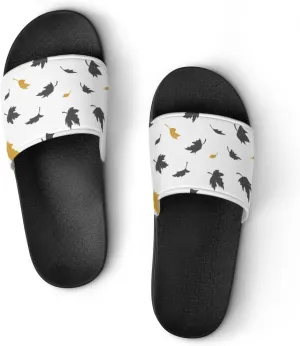 Unisex Slides for Women Men, Comfortable Slippers Slides, Non-slip Shower Shoes House Fashion Thick for Indoor & Outdoor（24061803）
