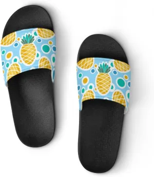 Unisex Slides for Women Men, Comfortable Slippers Slides, Non-slip Shower Shoes House Fashion Thick for Indoor & Outdoor（24062701）