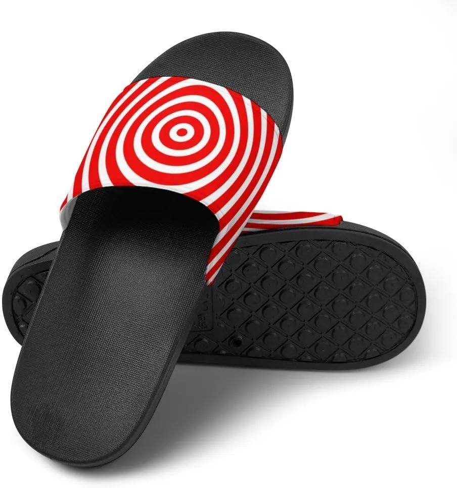 Unisex Slides for Women Men, Comfortable Slippers Slides, Non-slip Shower Shoes House Fashion Thick for Indoor & Outdoor（24080203）
