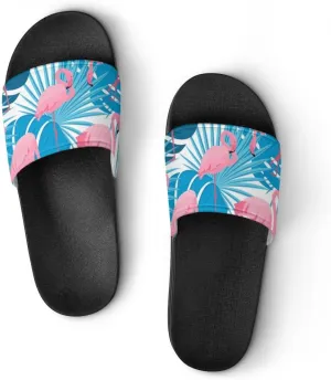 Unisex Slides for Women Men, Comfortable Slippers Slides, Non-slip Shower Shoes House Fashion Thick for Indoor & Outdoor（24080203）