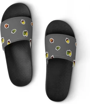 Unisex Slides for Women Men, Comfortable Slippers Slides, Non-slip Shower Shoes House Fashion Thick for Indoor & Outdoor（24082301）