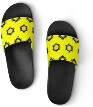 Unisex Slides for Women Men, Comfortable Slippers Slides, Non-slip Shower Shoes House Fashion Thick for Indoor & Outdoor（24082303）