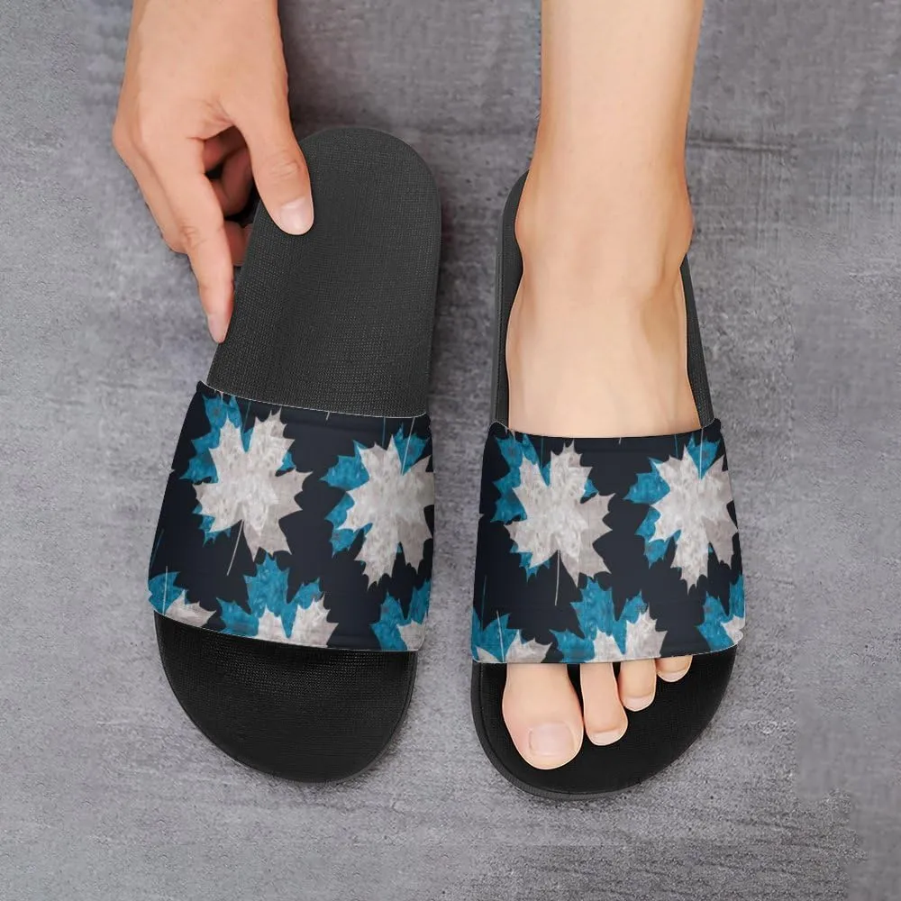 Unisex Slides for Women Men, Comfortable Slippers Slides, Non-slip Shower Shoes House Fashion Thick for Indoor & Outdoor（24082303）
