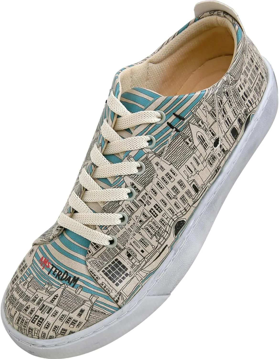 Vegan Leather Sneakers for Women - Handmade and Unique Fashion Sneakers for Women