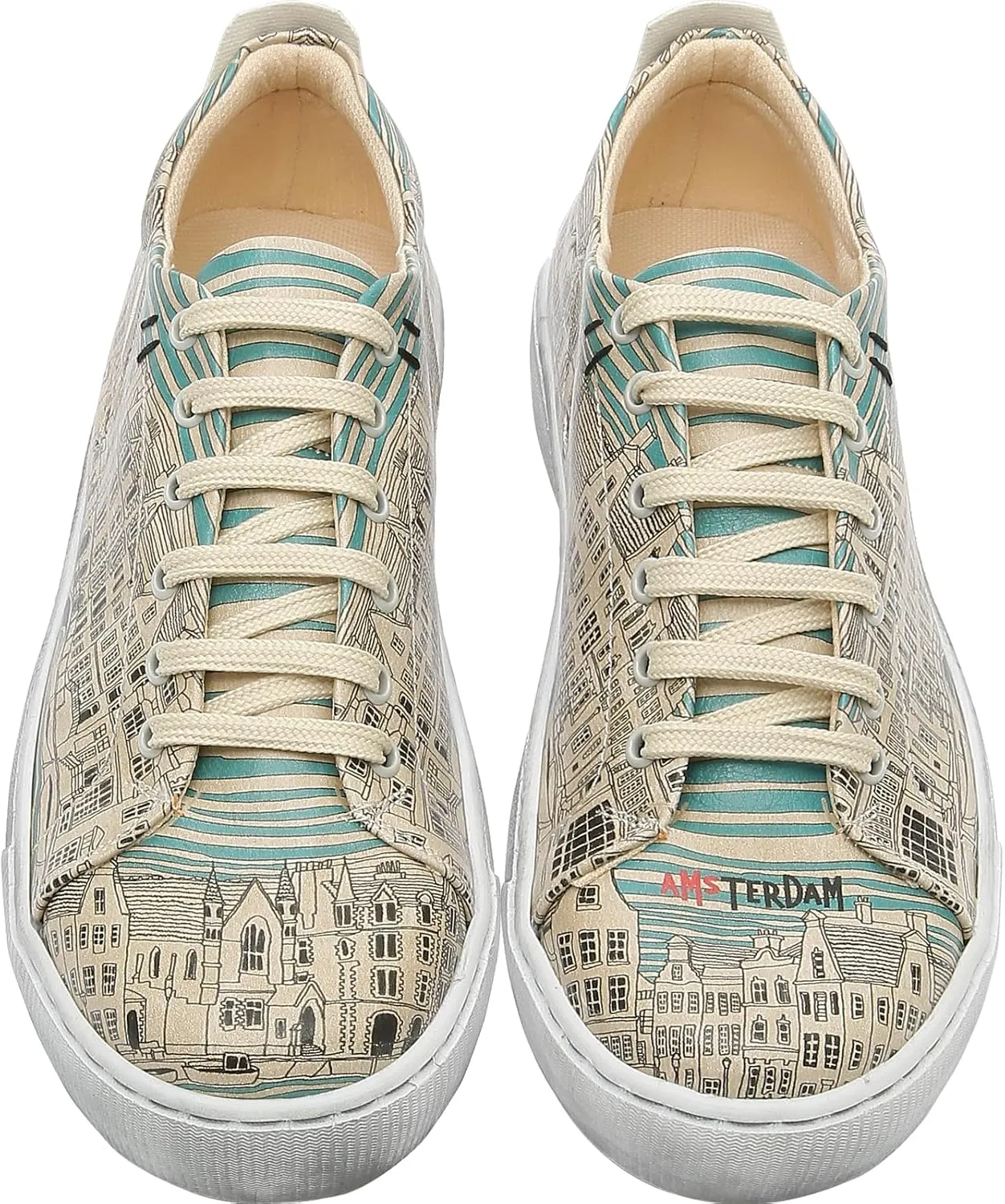 Vegan Leather Sneakers for Women - Handmade and Unique Fashion Sneakers for Women