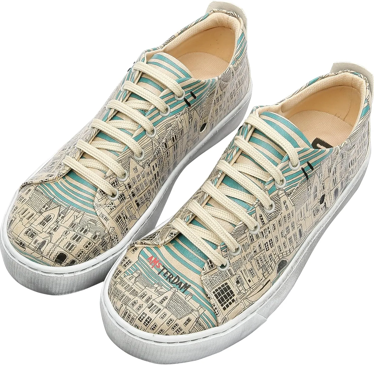 Vegan Leather Sneakers for Women - Handmade and Unique Fashion Sneakers for Women