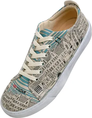 Vegan Leather Sneakers for Women - Handmade and Unique Fashion Sneakers for Women