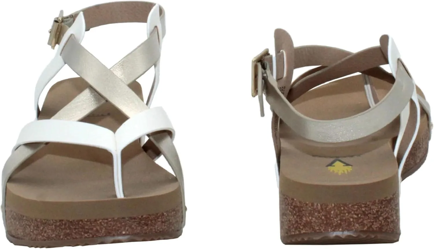VOLATILE Women's Engie Multi Strap Thong Sandal