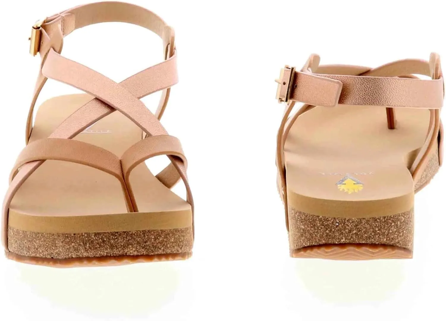 VOLATILE Women's Engie Multi Strap Thong Sandal
