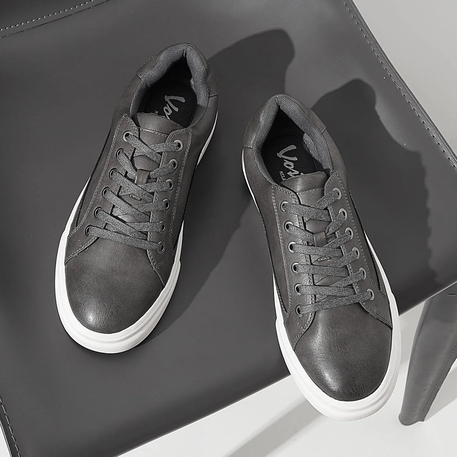 Vostey Men's Fashion Sneakers Classic Casual Shoes for Men Stylish Soft Mens Dress Sneakers