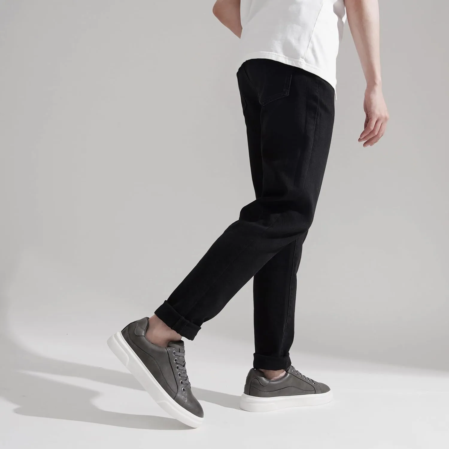Vostey Men's Fashion Sneakers Classic Casual Shoes for Men Stylish Soft Mens Dress Sneakers