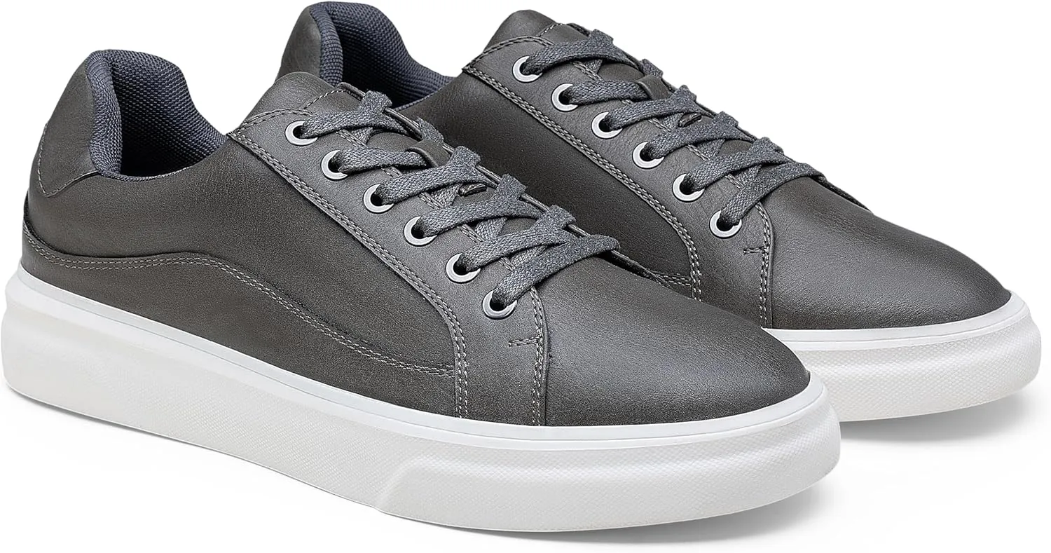 Vostey Men's Fashion Sneakers Classic Casual Shoes for Men Stylish Soft Mens Dress Sneakers