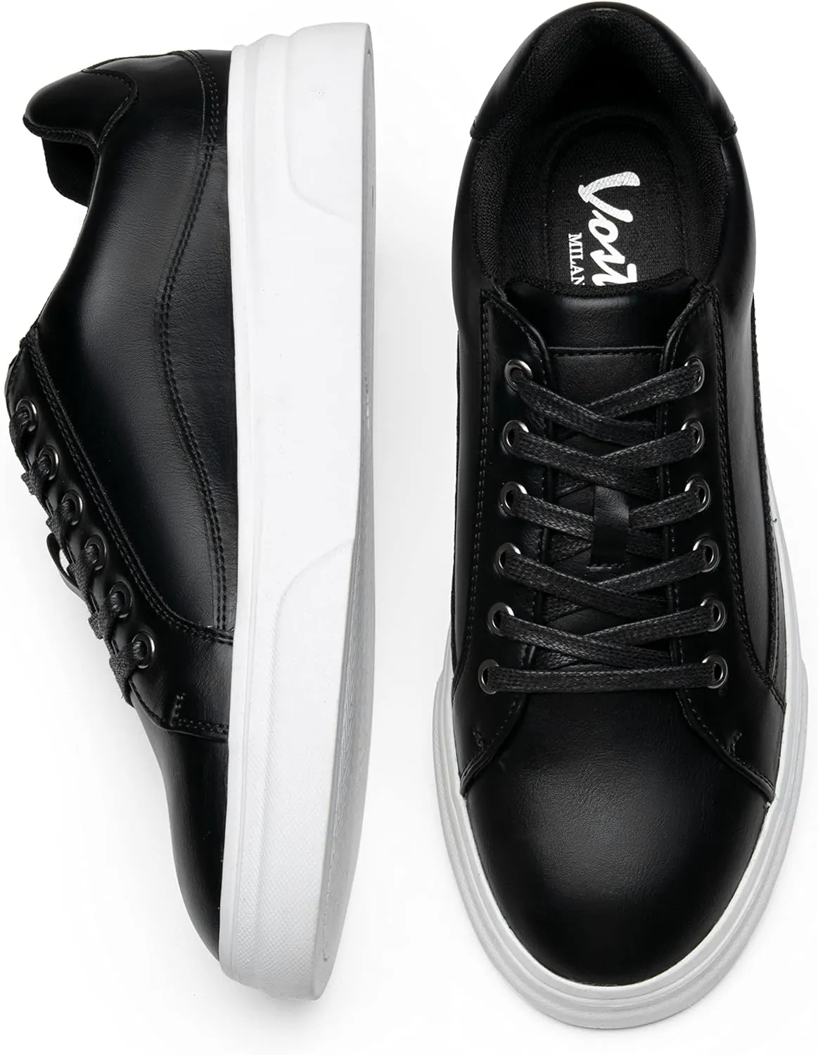 Vostey Men's Fashion Sneakers Classic Casual Shoes for Men Stylish Soft Mens Dress Sneakers