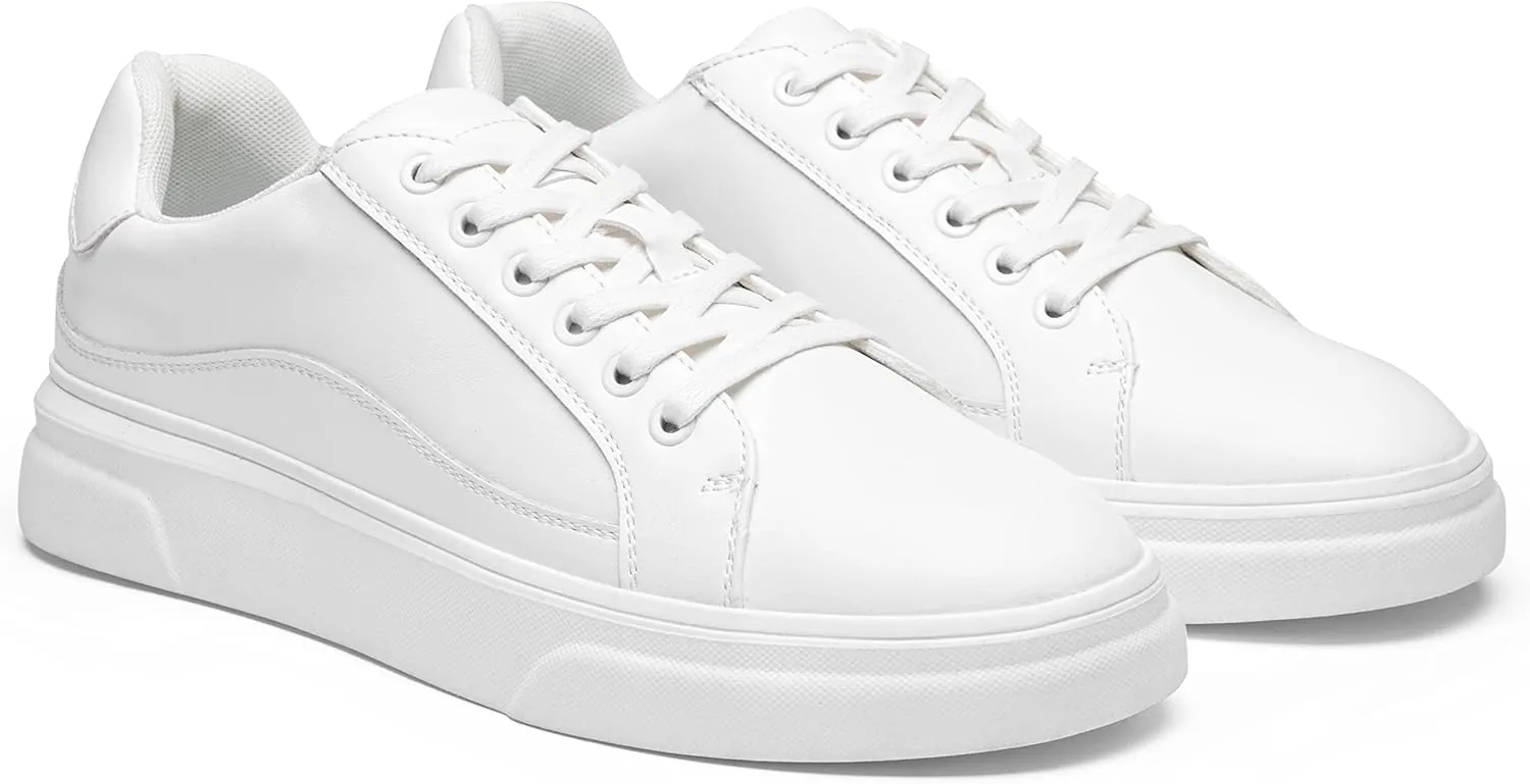 Vostey Men's Fashion Sneakers Classic Casual Shoes for Men Stylish Soft Mens Dress Sneakers