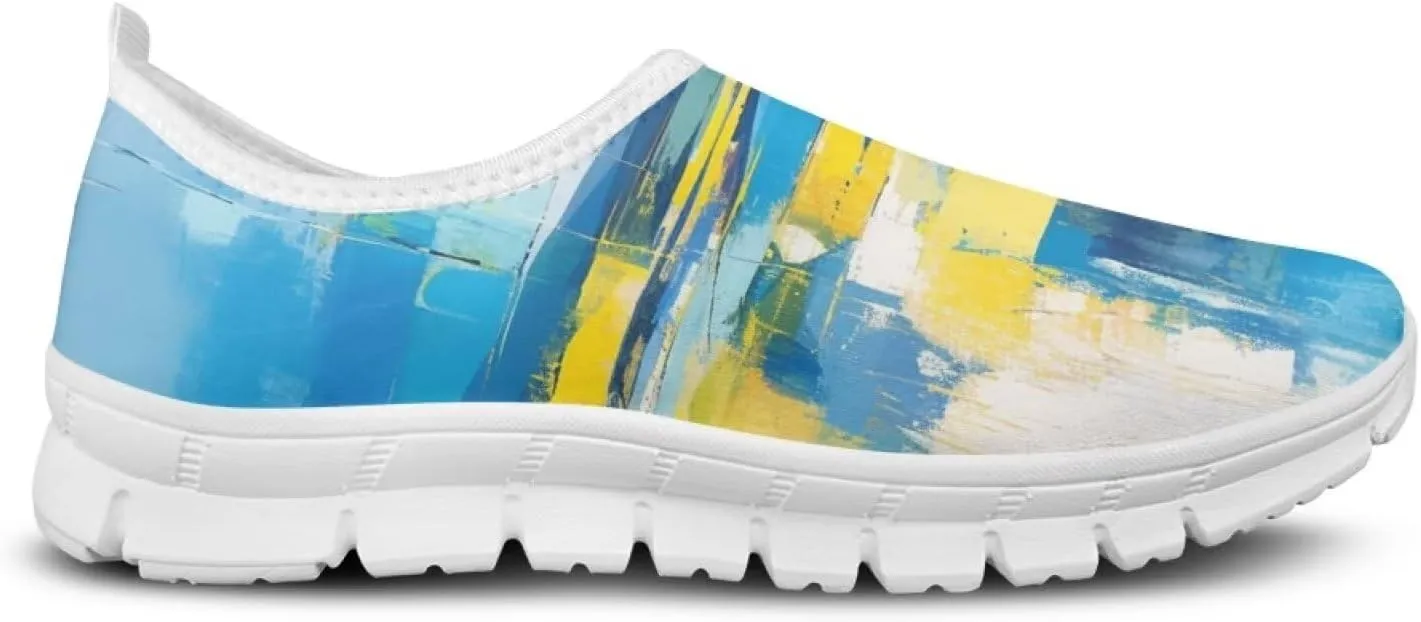 Walking Sneakers for Women Casual Slip On Shoes