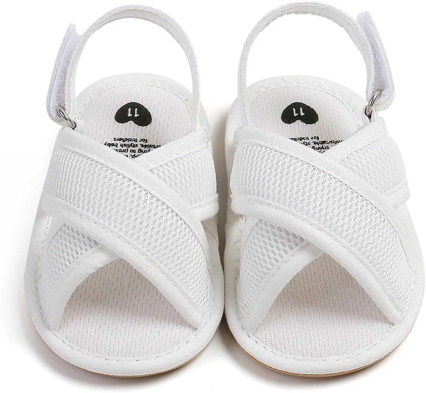 WILLFUN Baby Boys Girls Summer Sandals Closed-Toe Infant Soft Rubber Sole Outdoor Shoes for Toddler First Walkers