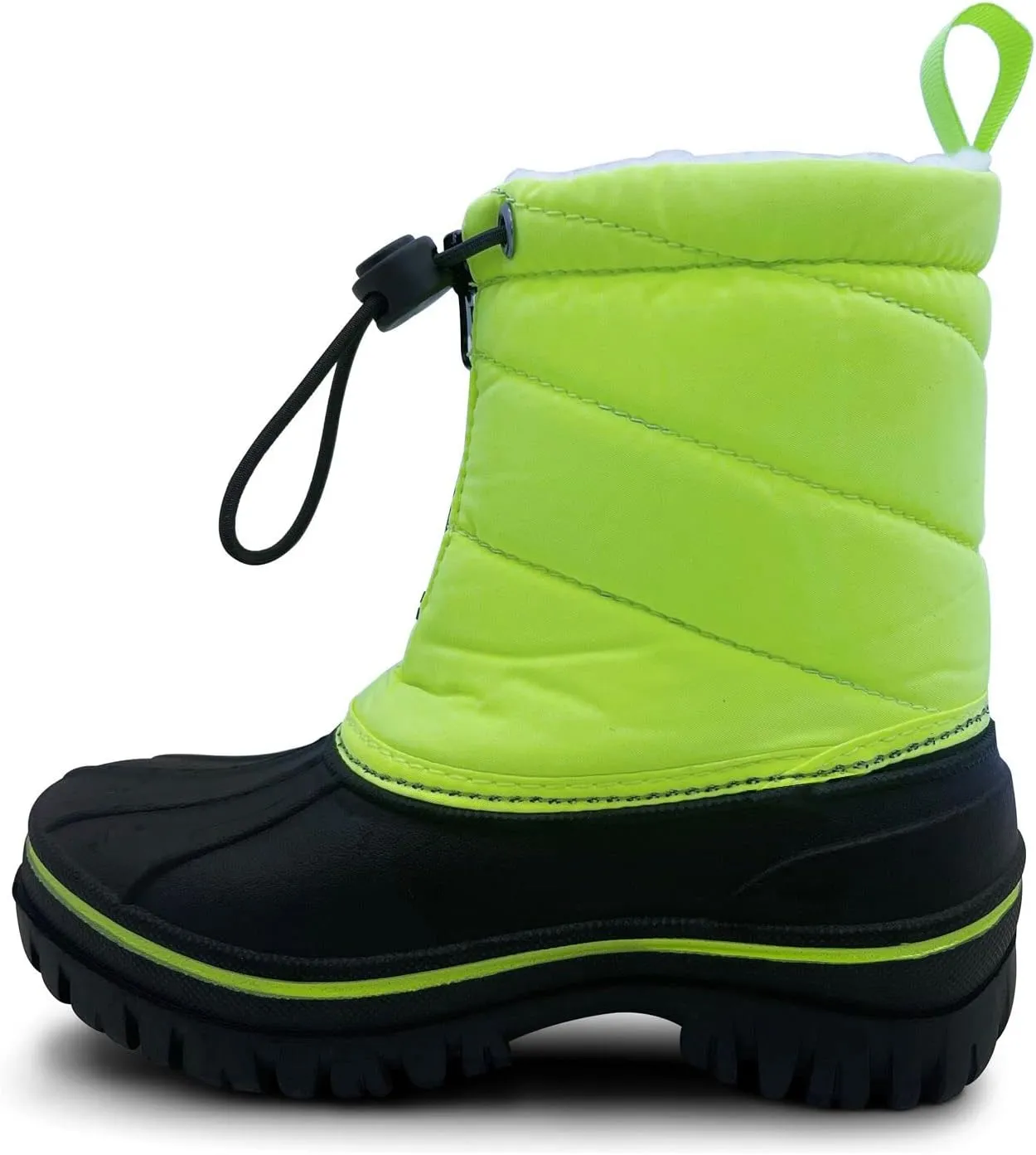 WOJWSKI Boys Girls Snow Boots Kids Winter Outdoor Waterproof Slip Resistant Boots Cold Weather Shoes Hiking Non-Slip (Toddler/Little Kid/Big Kid)