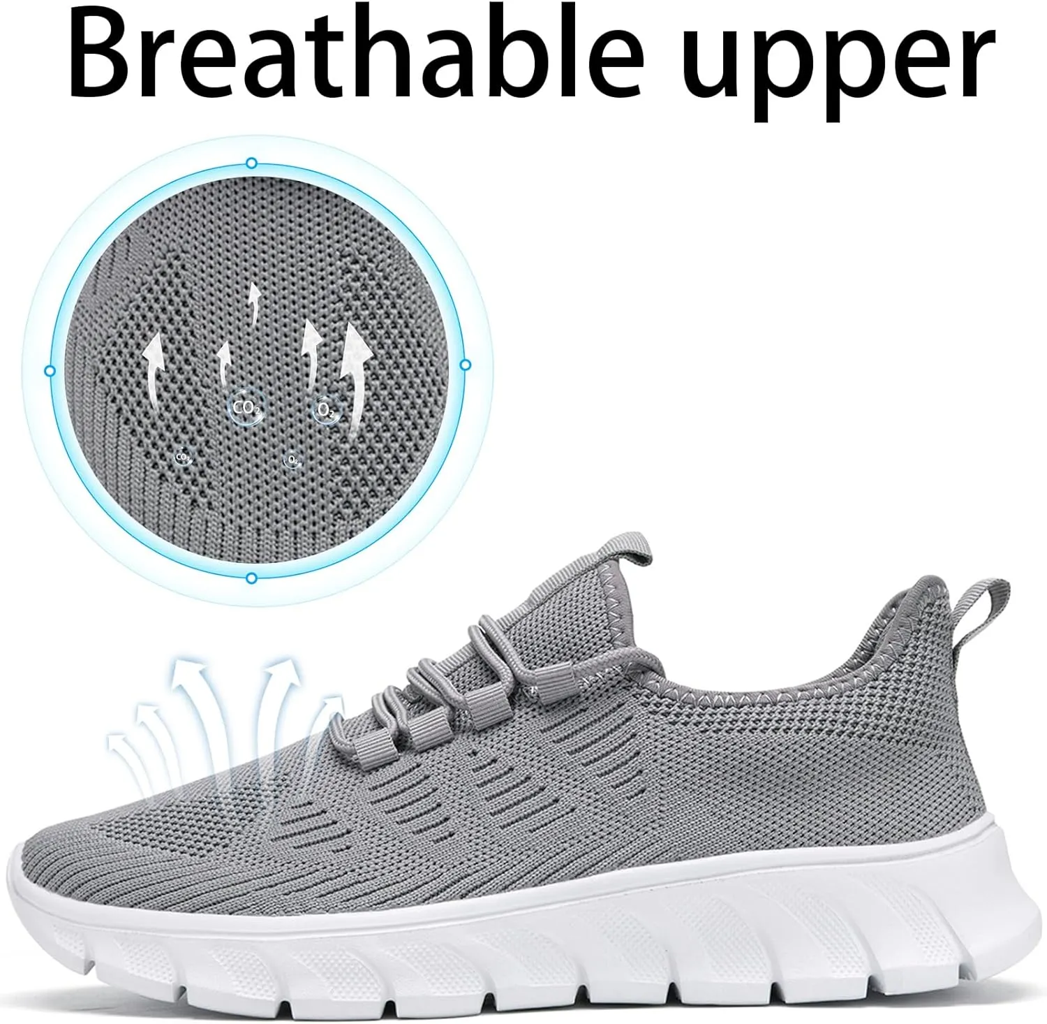 Women & Mens Running Shoes Tennis Walking Gym Lightweight Workout Slip on Athletic Fashion Sneakers Breathable Sport Jogging Hiking Casual Shoe