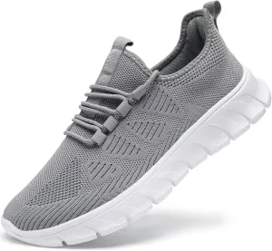 Women & Mens Running Shoes Tennis Walking Gym Lightweight Workout Slip on Athletic Fashion Sneakers Breathable Sport Jogging Hiking Casual Shoe