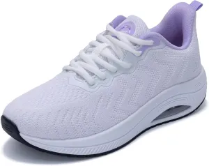 Women Walking Shoes with Arch Support, Casual Comfortable Pain Relief Sneakers for Plantar Fasciiti US 5.5-11