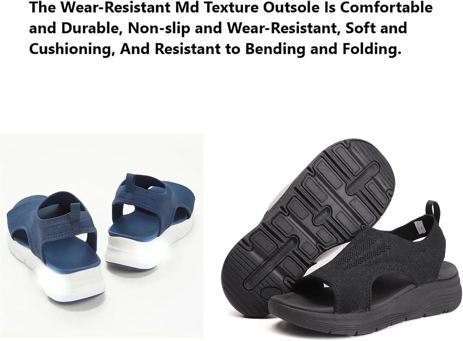 Women's Breathable Orthopedic Sandals Comfortable Walking Tennis Shoes Sandals Arch Support Wide Fit Plantar Fasciitis Sport Athletic Hiking Outdoor Active Summer Dressy Soft Mat Diabetic Sandals