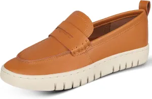Women's Leather Loafers Flats Slip-ons Shoes Fashion Comfort Casual Lightweight Loafers