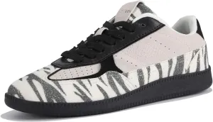 Women's Tennis Skate Sneakers Fashion Classic Retro Gum Sole Shoes Casual Walking Footwear Anti Slip Trainers